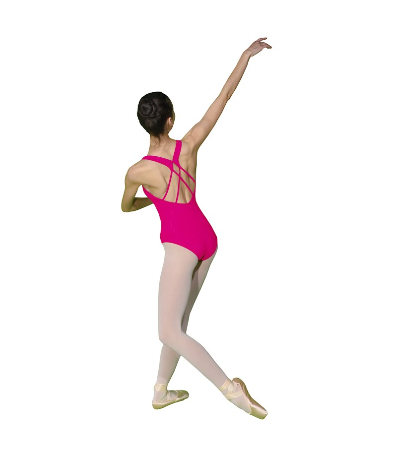 CARNATION Ballett-/Tanztrikot mit überkreuztem Rücken