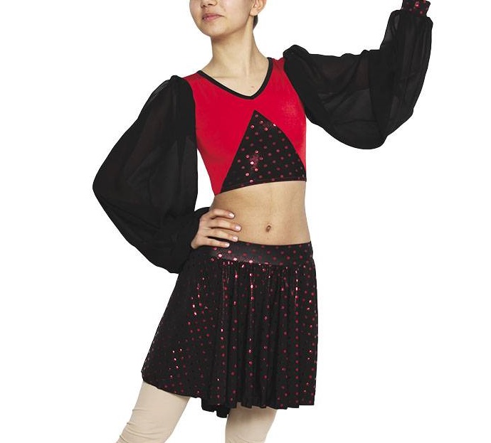 LAL Likralı Puantiyeli Performans Eteği